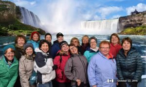 Reunion of the Tri-Deltas of the '70s at Niagara Falls, hosted by Louise Dawe